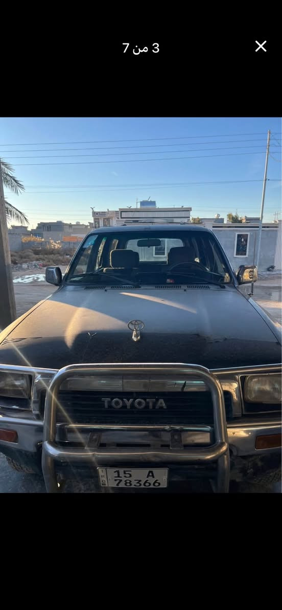 السلام عليكم
تيوتا سورف 1991 رقم الانبار باسمي شرط تحويل ثاني يوم رقم انكليزي كير ومحرك ثري واي تبريد شغال كهرباء كله شغاله باتري جديد سعر 50 وبيها مجال الاستفسار *********** واتس
