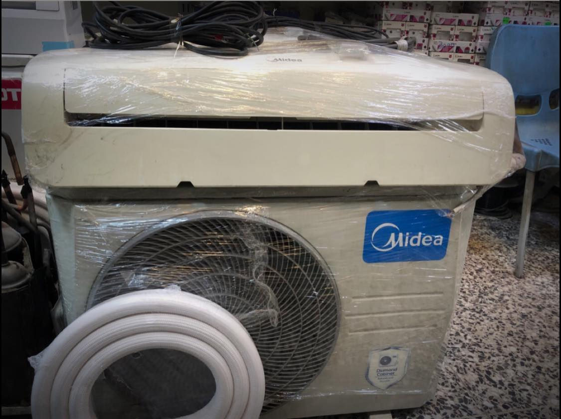 بسم الله الرحمٰن الرحيم 
تعلن ورشة الروان الفنية 📣
💥وصون وجبة سبالت مستعملة 1 طن (عادي) + 2طن انفيرتر
💥توسوت (TOSOT) + ميديا (MIDEA) 
💥كامل ملحقات بواري + واير + ريمونت تحكم + غاز مقفول شركة 
💥💥💥ضمان 10 ايام💥💥💥 
💥السعر 1طن (225) 
💥سعر 2طن انفيرتر (450)
💥📍العنوان بغداد حي أؤر مجاور نادي العربي مقابل لحوم ابو سجاد


**إذا كنت صاحب هذا الإعلان وتريد حذفه لأي سبب، رجاءا أرسل رسالة إلى الدعم الفني**