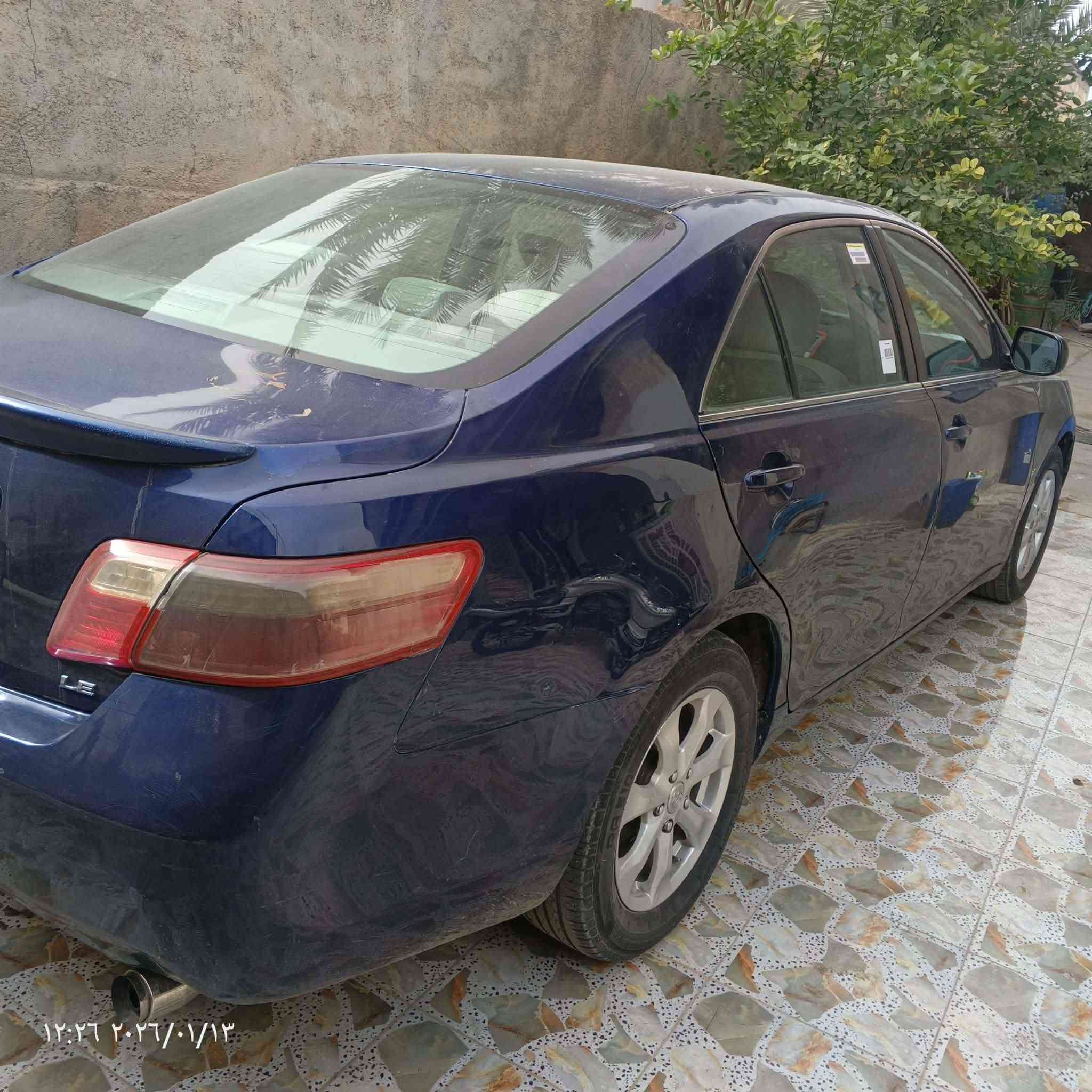 سلام عليكم كامري للبيع موديل 2007  جاهزه من كلشي سياره مال بيت ليبل واحد سونار موجود سياره بسمي تحويل مباشر السعر 88بيهه مجال ***********
