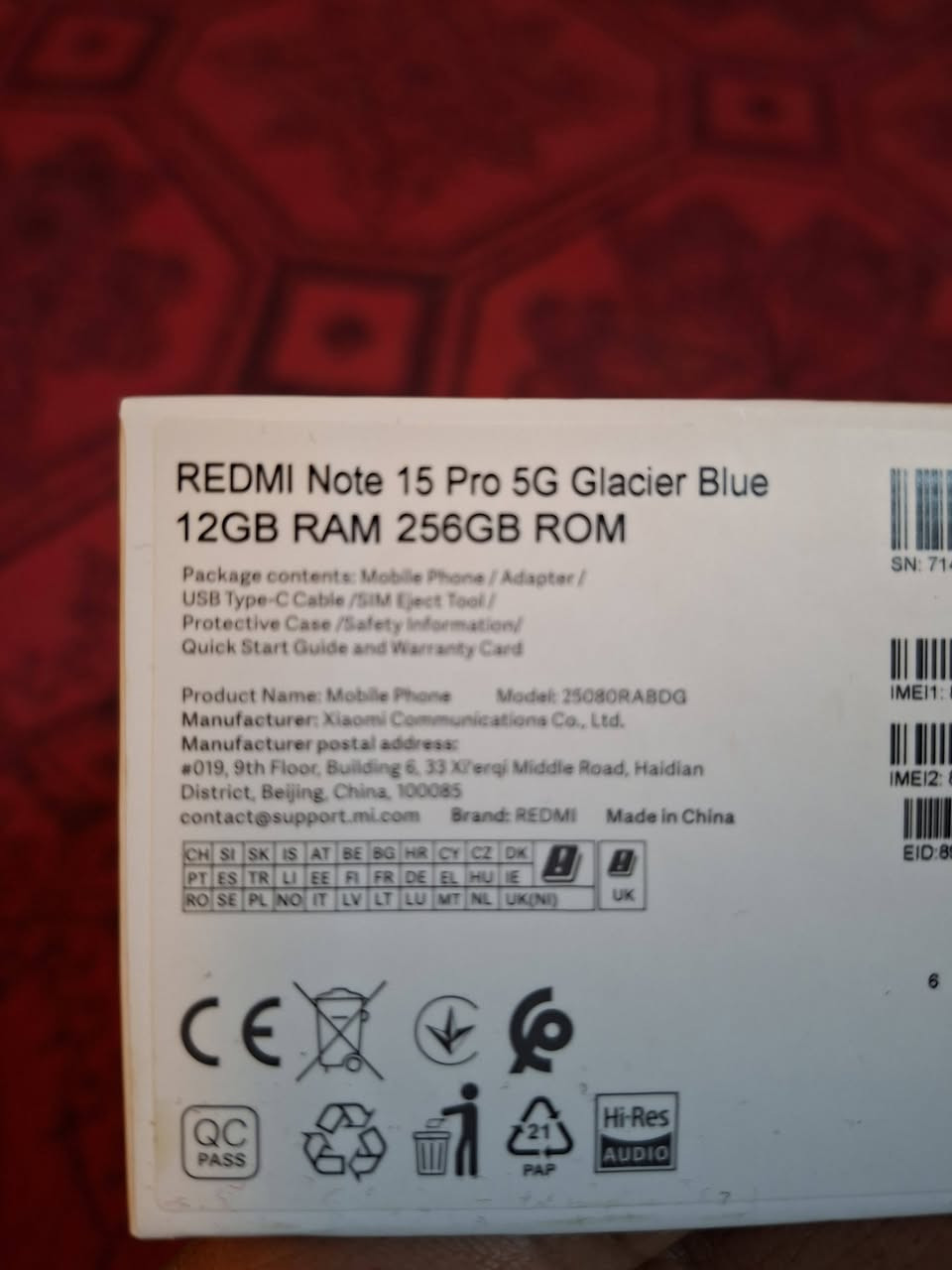 جديد استعمال اسبوعين فقط السعر 375


**إذا كنت صاحب هذا الإعلان وتريد حذفه لأي سبب، رجاءا أرسل رسالة إلى الدعم الفني**