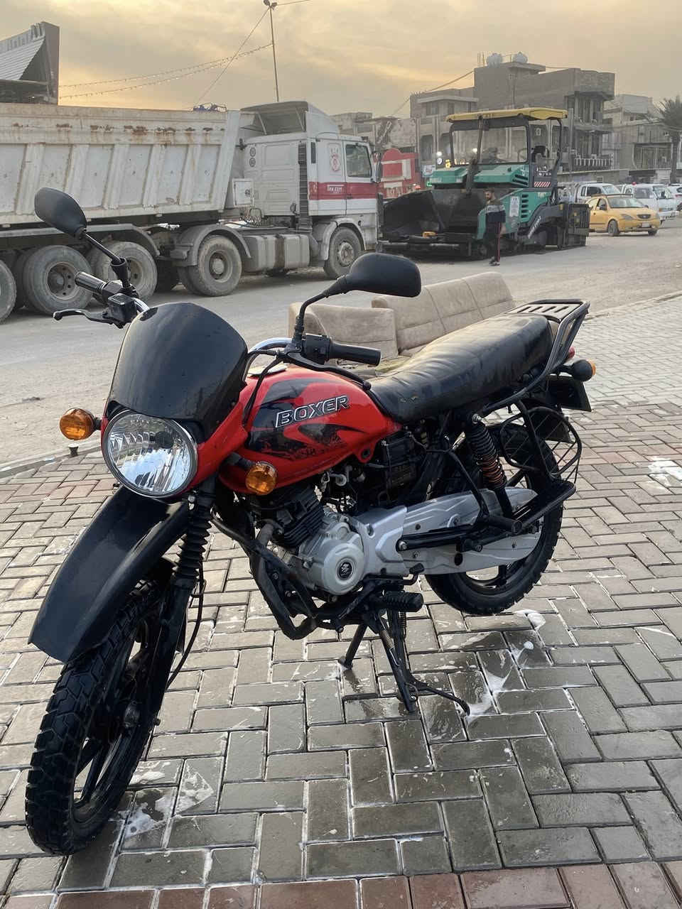 سلام عليكم بوكسر جبلي للبيع موديل 2023 مرقم لوحة سنوية نكليزي تحويل ثاني يوم دراجة بعده زيرووو ماشية 20الاف حقيقي سبانه ما محطوط عليها شلعه معدل تخبل سعر اتصل وتدلل مكاني مدينه الصدر ***********
