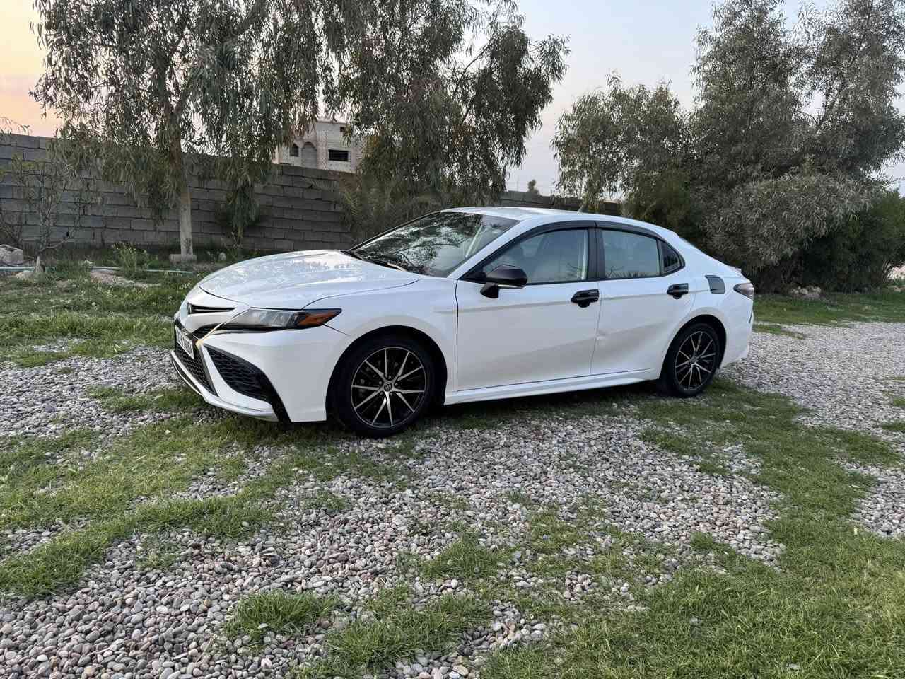 كامري 2023 SE ماشيه 40 mil  صبغ 3 قطع
بنيد+جاملغ+باب سايق  دواخل ضعيفه جهة سايق رصعة بالشاصي 

سياره فول عدا فتحه  بصمة تشغيل بصمة ابواب تشغيل عن بعد 

سياره جديده محرك گير شرط صدر تخم تاير كله جديد

سنويه رقم هزه جديد تحويل مباشر

مكان السياره الحويجه-الحلوات ***********

السعر 178$ بيها مجال قليل 

ملاحظه: بيع نقد فقط…. لا مراوس ولا قسط ولا دين
