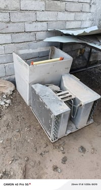 مكيف جنرال • تبريد ثلج • يحتاج غسيل