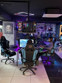 ميز حاسبات دائري عدد ٤ يستوعب ٤ حاسبات للواحد عمل درجة اولى حديد ثقيل ...