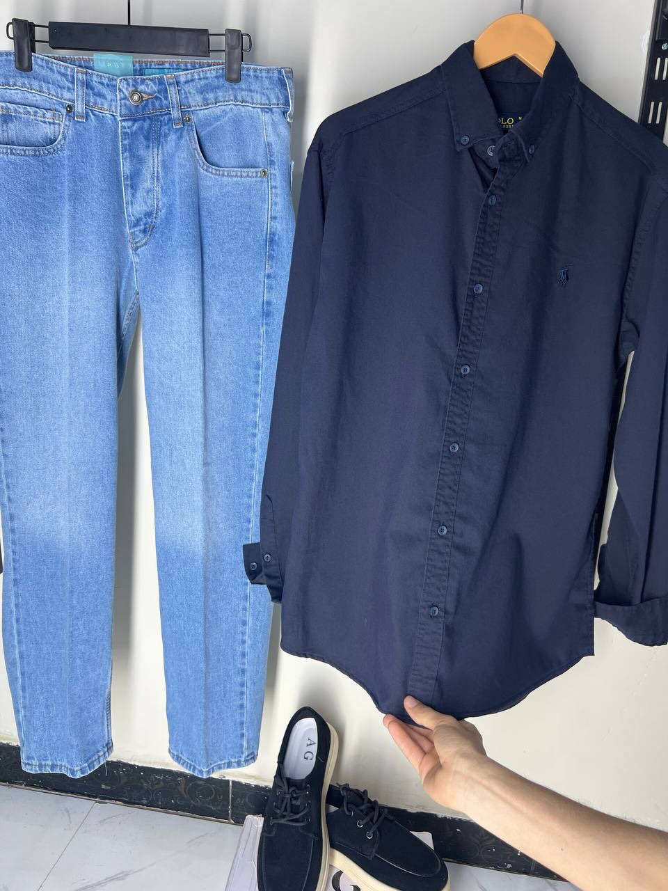 ازياء هوى الناصرية 
……………….
** متوفر **
قميص بولو 
 بنطلون جينز
ستايل شبابي
 وأقمشة خفيفة . 
علق بـ (تم) يوصلك السعر 💬

متوفر بجميع قياسات. 

📦 توصيل لجميع محافظات العراق
📞 *********** | ***********
