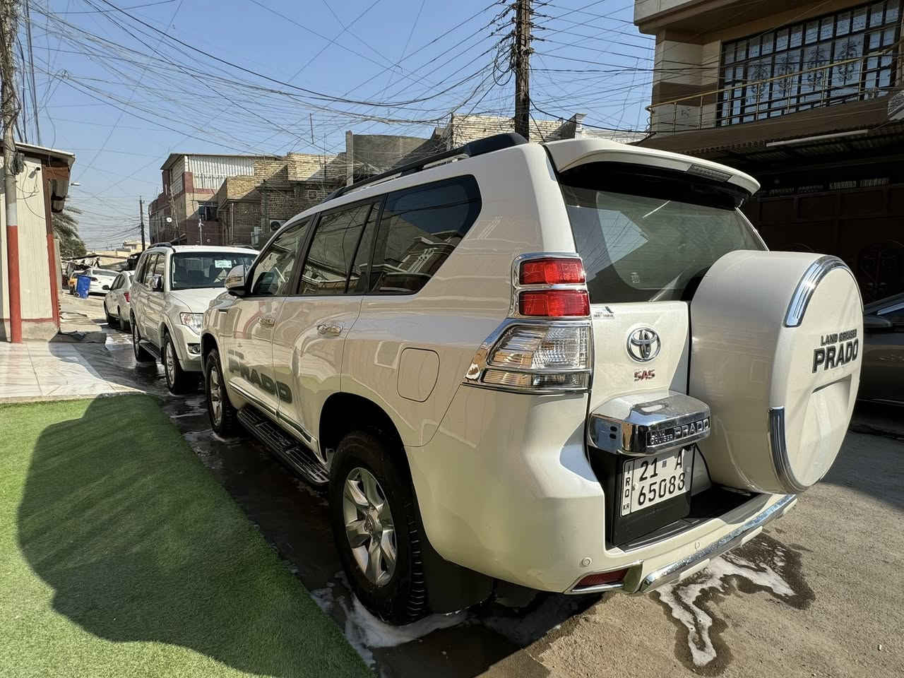 سلام عليكم تويوتا برادو 2010 4 سلندر سياره كفاله عامه حته الدعاميات كفاله باسمي رقم سليمانيه تحويل نفس اليوم كفاله عامه تخم تاير جديد حداديه مكينه تبريد خير من الله مكاني بغداد للاستفسار الاتصال على الرقم ‭0771 101 1675‬
