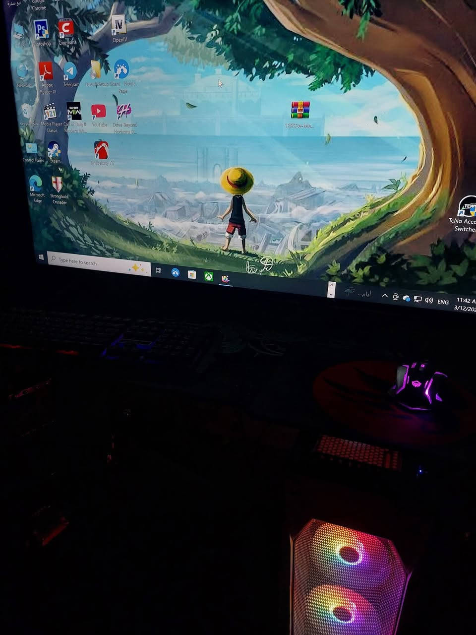 كيس فقط للبيع
Ryzen 5 5500
Rtx 3060 12G
M.2 500G Hdd 1T
Case Galax X4 fan Rgb 
B450M_Aii prime Asus
Ram ddr4 2x8=16G 3200Hz
Power 650W mass 80 Plus bronz
ويا ماوس وكيبورد ارجيبي
مع كامل كراتين التجميعه مال بيت إستخدام شخصي كم شهر مكاني موصل 
السعر 825


**إذا كنت صاحب هذا الإعلان وتريد حذفه لأي سبب، رجاءا أرسل رسالة إلى الدعم الفني**