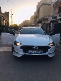 للبيع سوناتا2020 نص قطعه صبغ جاملغ امامي ايسر اثر دحجه  رقم اربيل جديد...