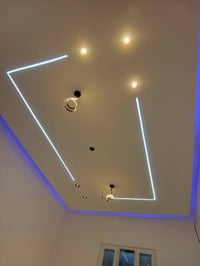 ديكورات داخلية • اسقف ثانوية • تسيس كهرباء