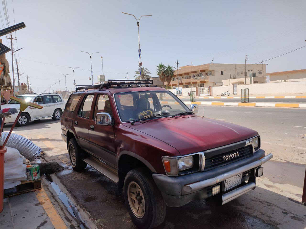 لاندكروزر فوررنر موديل ٩٠رقم صلاح الدين ٣٣ وبيهه مجال قليل ***********
