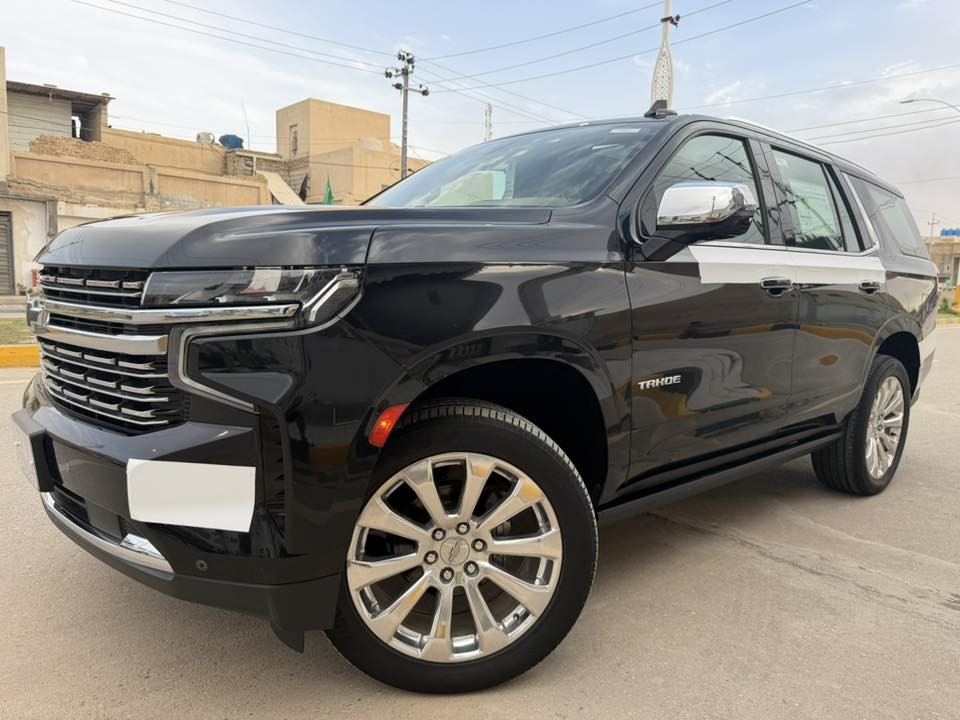 السلام عليكم
للبيع او المراوس

          شوفرليت تاهو ( Chevrolet Tahoe ) 

          خليجي وكاله المنصور ( علامه سوده )

السعر : 475 وبيه مجال بسيط للشراي يخابرني ويامر امر

اللون : أسود 🖤 BLACK

الفئه : برايمر ( PREMIER ) ( جكات )

موديل: 2021

رقم السياره: بغداد دولي بسمي شخصيا 
سنويه وهزه جديده    

المحرك: 8 سلندر 5:3 ( كفاله من الفتح ع وضع الشركه )

المسافه المقطوعه : 75 K

حاله السياره :  ( كفاله لاصبغ ولاتبديل ولافتح ولابارد ولا BDR ولادبل كود ولا تكحيل ) بالاضافه مغلفه BBF من الزيرو يعني حته شخط مابيه فقط رصعتين وكدامكم بيه سونارين 
**********************************************
*مواصفات السياره معروفئه ماكو داعي أكتبهن
فئه السياره برايمر ( جكات ) 1/1
***********************************************
*السياره جديده جداً وكدامكم الصور ومابيه نقص ابد حته كتلوكات الهيتفونات بعدهن بالنايلون مال الشركه وياها ارضياته بالنايلون مع چادر اصلي وياها مع تخم برادات تفصال  ( السياره من الزيرو ع ايد وحده ) ومغلفه نانو بطاين الابواب والدوسات بالكامل 
*تخم تاير جديد ( برجستون ) ودسكات جدد وكاله
محرك كير تبريد ع وضع الشركه ( كفاله من الفتح )
وحداديه شركه شرط

*بالاضافه توني مبدل دهن اصلي 

مكان السياره : ذي قار ( ناصريه )

 *********** وات ساب
***********
واسف ع الاطاله
