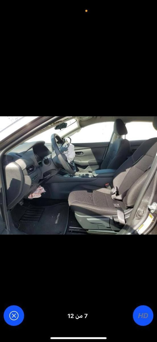 سلام عليكم نيسان سنترة موديل 25الموصفات S بصمه رادار امامي خلفي المحرك 2000 سيارة ماشية1100ميل سيارة بعدها جديد حادث سيارة قطعه وحده تبديل بنيد بس مكفوله من شاصي ول لغد  السعر 💸 142الستفسار***********
