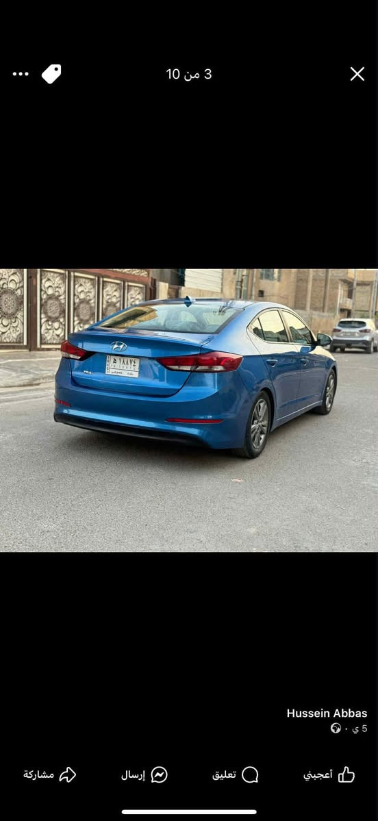 سلام عليكم النترا لبيع مديل 2018
سياره وارد امريكي صور الحادث والسونار. مرفقه بلصور 
محركه 2000 دوش 
سياره. بيه حالوب. 
مكاني الحريه. ***********
السعر. 115.  وبيه مجال
