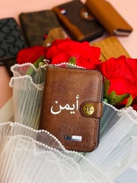 طباعة حسب الطلب • محافظ رجالي ونسائي • ألوان ذهبي أسود أحمر أبيض