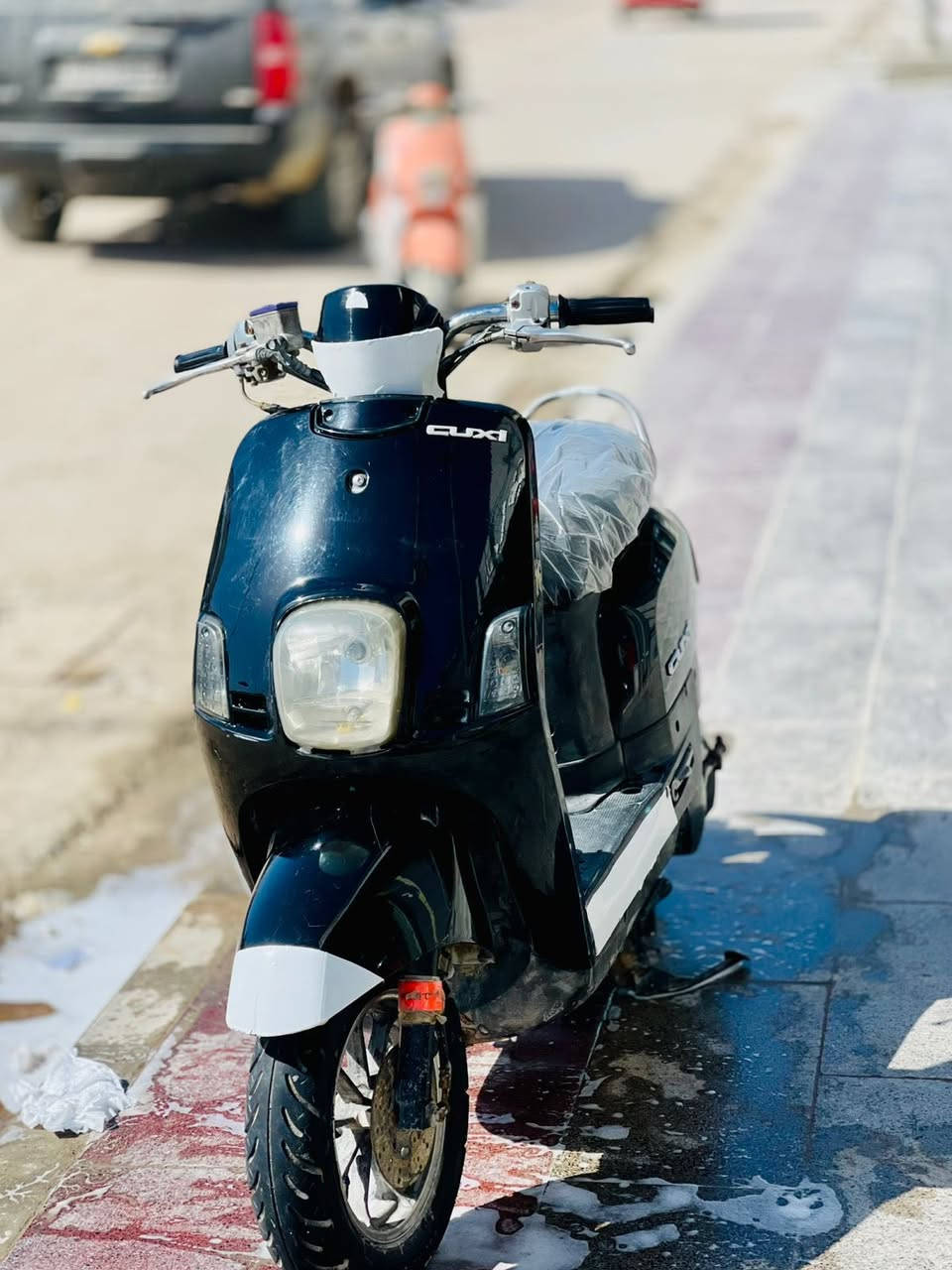 دراجه بليسي للبيع ( مفتوح بس ولفات ) فقط
المكان سوق الشيوخ للاستفسار مراسله الحساب 
او واتساب ***********
