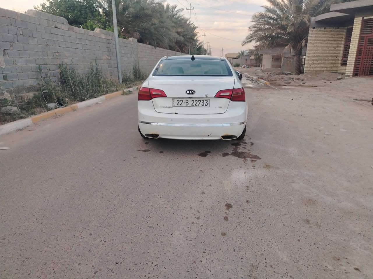 السلام عليكم للبيع كيا كادنزا موديل ٢٠١١ صبق احزام رقم اربيل انكليزي *********** السعر  ٨٠
