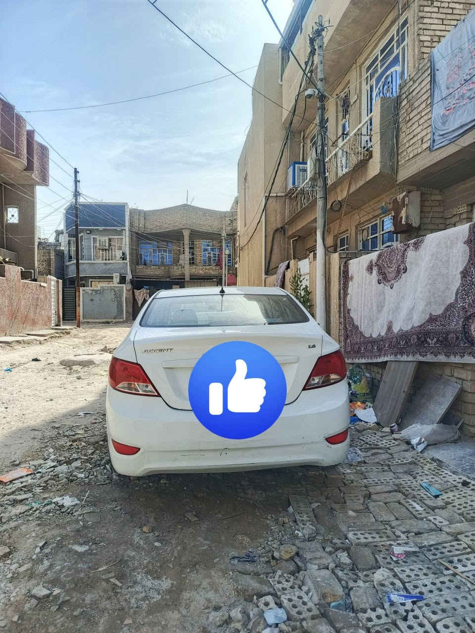 سلام عليكم اكسنت هونداي خليج 16 فول تبريد دافئه شغاله حدادي 70/100 مدوشمة سيارة مكاني بغداد الشعب بيه سونار بيه دوسه صبغ باقي بس بارد رصعه مكينة وكير اتوماتيك 1600 مكفولة السعر 90 وبيه مجال *********** رقمه سيارة بغداد ألماني
