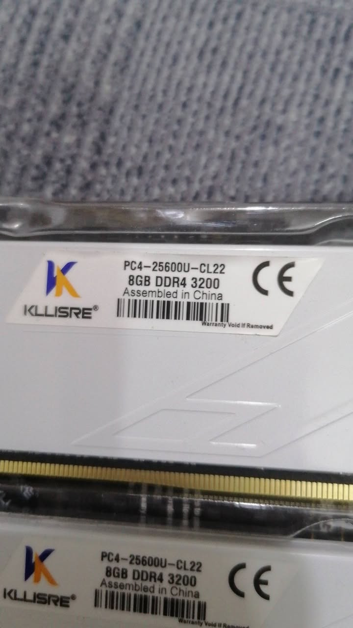 رامات حاسبه DDR4 G8X2 "16G/3200
رامات حاسبه DDR4 G8X2 /16G/"3600

اعله سعر ابيع رقم الواتساب ***********
