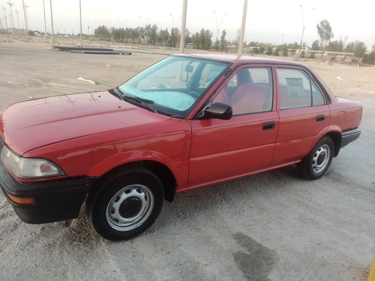 السلام عليكم كورله مديل 90 يسره بلاد مكينه كير حداده جاهزه السيارة معمره تعمير جديد وحلو مكان السياره البصرة سعر 55 وبيه مجال الشراي يتصل ويدلل رقم الهاتف ***********
