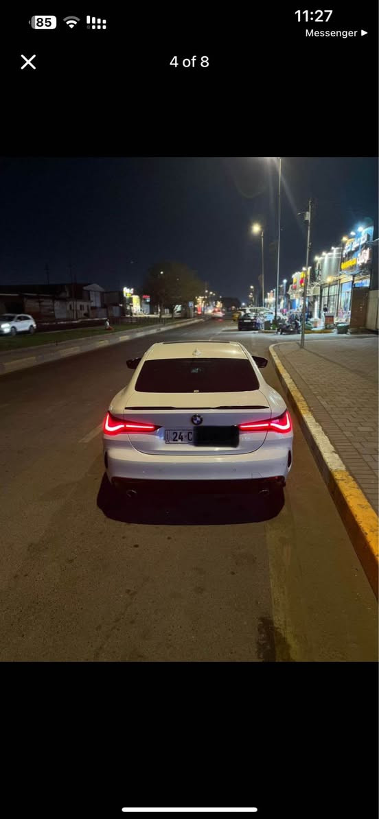Bmw 430 2021 للبيع 
السياره سيرفس كامل 
حادث بسيط ربع جاملغ خلفي بدون اي دواخل 
ايرباكات سليمه ماطاك ولا واحد 
السياره ماشيه 47 الف مايل 
مكانها بغداد 
رقم دهوك والي يعرف دهوك مطب سياره مضرره 
رقم اتصال 
*********** بغداد, العراق
