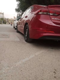 موديل 2017 النترا وارد امريكي حادث الهلال مال جاملغ الخلف سايق والباب ...