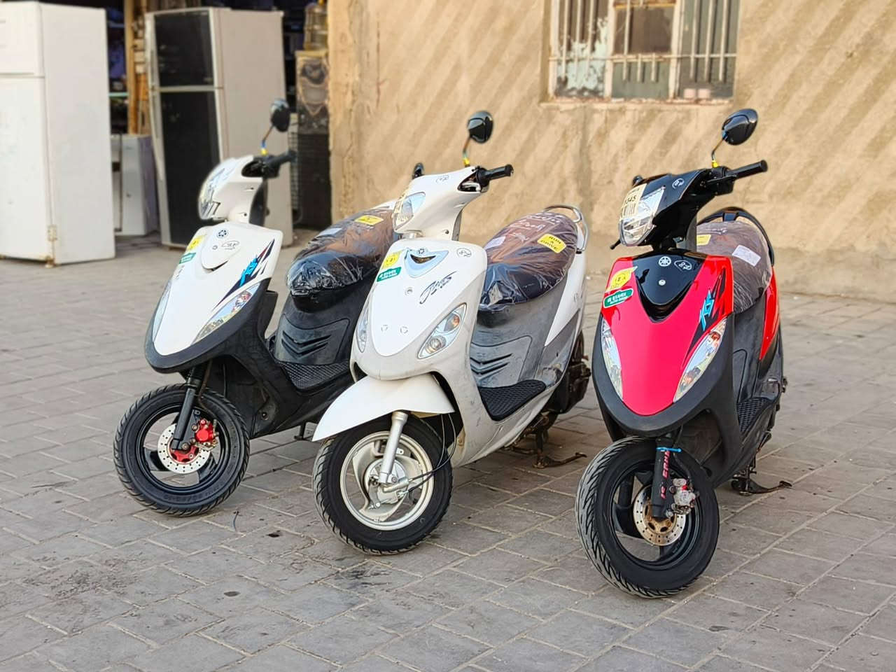 سلام عليكم.... مكلف بلنشر
دراجات ماكس عدله او منغولي🛵 للبيع
دراجات شلعه معدل كهربائيات كلهه شغاله
دراجات جدد بلاديات
أي نقص مابيهن
جيب فيتر وتعال افحص
العنوان بغداد مدينه الصدر قرب مطعم ليمونه الاستفسار الاتصال على الرقم 📞 ***********
