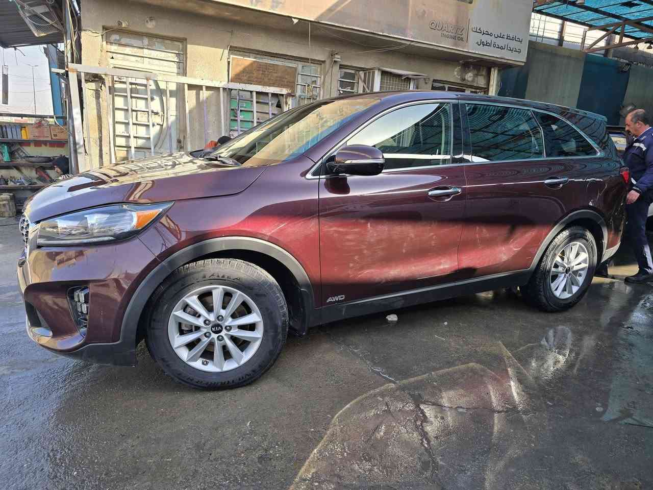 السلام عليكم
للبيع او المراوس حسب القناعه
كيا سورنتو ٢٠٢٠
رقم بغداد باسمي هزه جديده
حادثه بنيد وجاملغ ايمن وشويه باب الصدر فقط
المواصفات :
كامره دواره
شاشه جبيره كار بلي 
رادارات بالمري جانبيه
تحكمات ستيرن كامل
انظمه قياده  ٤
فور ويل 
٧  راكب 
٤ سلندر  ٢٤٠٠
بجم زنون بلوجكتور بقلاوه
ماشيه  ٥١ 
سيرفس ممشتغل 
سياره خير من الله مناقصه شي 
الاتصال او واتس اب 
***********
السعر ١٨٨ وبيهه مجال بسيط
