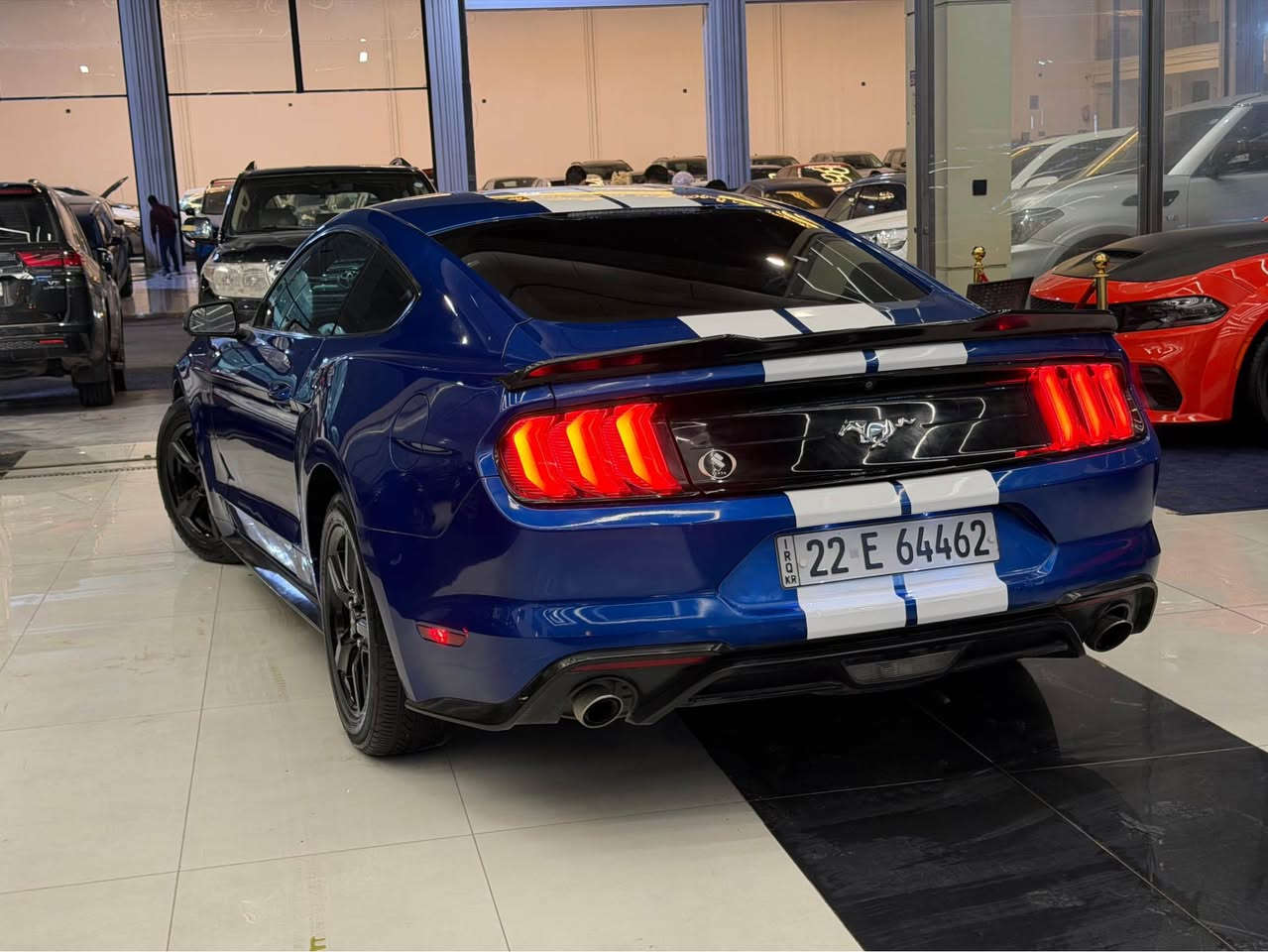 mostang ecobost premom 2018
كوردي عوربي
سةيارةيةكي زور جوان و بي مةسروف 
هيج كيشةيةكي نية گير و مةكينة و هةموو شتي بةشرتة 
٤ پستوني توربوةية مةكينةي بي حةيبة نةكرايتةوك سةنةوي نوية ٦٠,٠٠٠ مايل روشتوة
٣ بارجةي لاي سايةقي نيو جاملخ لاي سةكني سبوخة  بةبي ناو گرتن و ارباك 
شاشة گةورة و كوشن سارد و گةرم زور مواسةفاتي تر
شوين هةولير
‏Ⓜ️0750 369 9092
سعر 137$$   مةحامةلة 

سيارة حلو بدون مصرف مابيها حيب ما احتاج شي 2018
كير محرك كهربائي مكفولة بشرت مابيها حيب 
فول فول مواصفات 
محرك ٤ توربو 
سنوية جديد ماشي ٦٠ الف مايل
بيها ٣ قطع سبخ و نص جاملخ كلير 
 بدون دواخل بدون ارباك 
سيارة شاشة كبيرة و كشن بارد و حار بعد بيها هواية مواصفات…
تحويل غرامة بشرت 
مكان السيارة اربيل 
‏Ⓜ️0750 369 9092
سعر137$  بي مجال أربيل, العراق
