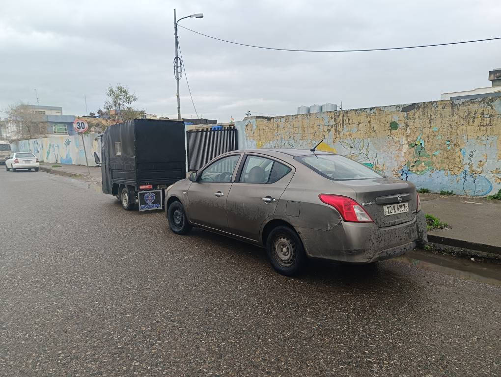 نیسان سەنی مۆدێڵ 2016 یەدە نیکڵ فول مواصفات پێش و پشتی کەپس بێ. دەحم 
*********** أربيل, العراق
