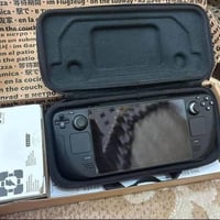 جهاز ستيم دك نضيف كلش ذاكرة ٥١٢ ويا رام اصلي ٥١٢ وحافضة ودرع وكارتونة ...