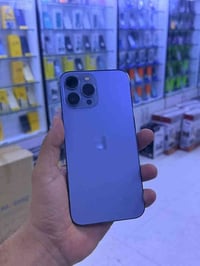 • ايفون 13 برو ماكس  ذاكرة 256 بطارية 100‎%‎ مبدلة وكالة شاشة مبدلة اص...