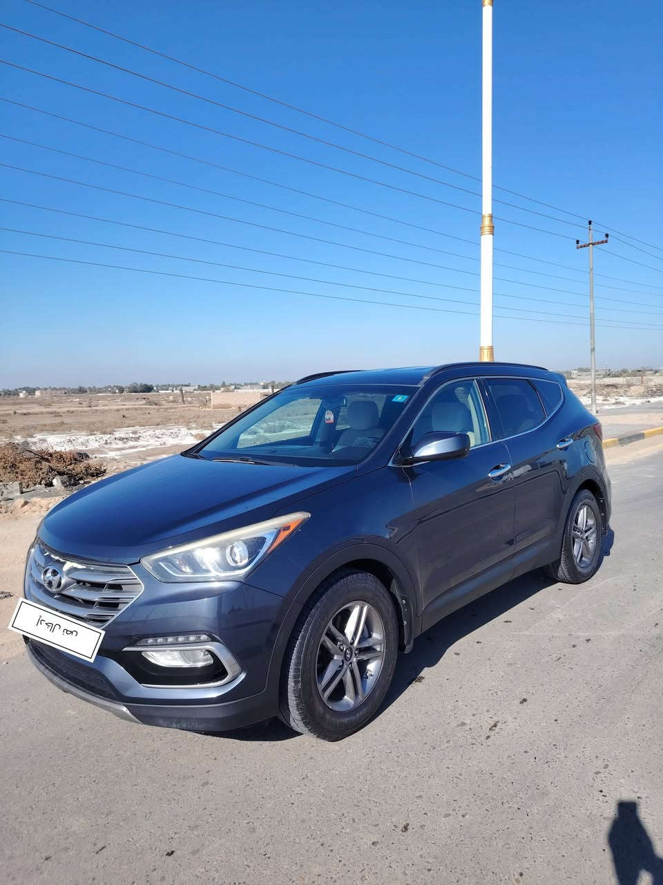 سنتافيه 2017 وارد امريكي
حادثه جاملغ خلف السايق تعديل بارد بدون صبغ
باقي سياره كفاله كير مكينه بوضع الشركه ماشيه 65 m
فور ويل االمرغوب مكينه 2400   4 سلندر
نص فول كشن ساق كهرباه
تبريد قطعتين منفصل شاشه بلاد
لد نهاري وحاجب ليلي وباقي المواصفات معروفه
رقم مثنئ انكليزي بسمي سياره مداور ثاني يوم
سنوه لغايت 2030
سونار مرفق معه الصور السعر 163 وبيه مجال بصيط
مكان السياره السماوه *********** مكلف بنشر رقم صاحبه هاذه 
شباب المو شراي لا يتعبني تخابر عل سعر تشلع عيوني سياره كدامك وكلشي مذكور
