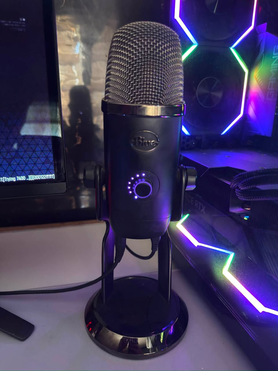 سلام عليكم
سماعه dt770 pro 250 ohm 
150الف
مايك بلو يتي Blue Yeti X USB Microphone – Blackout
160الف
شاشة asus 2k 27 170 ips
225الف
بيهن مجال بسيط
عنوان بغداد ***********
