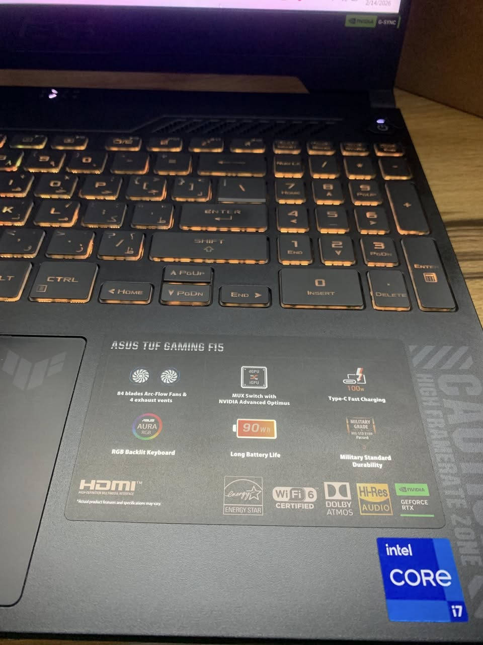 السلام عليكم شباب
اخر قطعه متوفره بتاريخ اليوم 2/14 من عملاق الكيمنك آيسوس F15
جهاز بالكارتونه شرق اوسط كامل مكمل
بمواصفات عملاقه 
شاشه 15.6 انش تغطيه الوان 100%SRGB بمعدل 144فريم
معالج ممتاز
Core i7-12700H 20Cpu 5.1GHZ 
نسخه ال20Cpu 
كرت منفصل احترافي 
RTX 4060-6GB 140w 
نسخه 140واط اداء كامل ممتاز
رامات 16 هارد 512
بطاريه 4 ساعات عمل مستمر
اكيد الجهاز احترافي بكافه الاستخدامات
السعر مليون و ٢٤٠ الف
بغداد قرب البياع ويوجد 🚚 
تواصل***********
