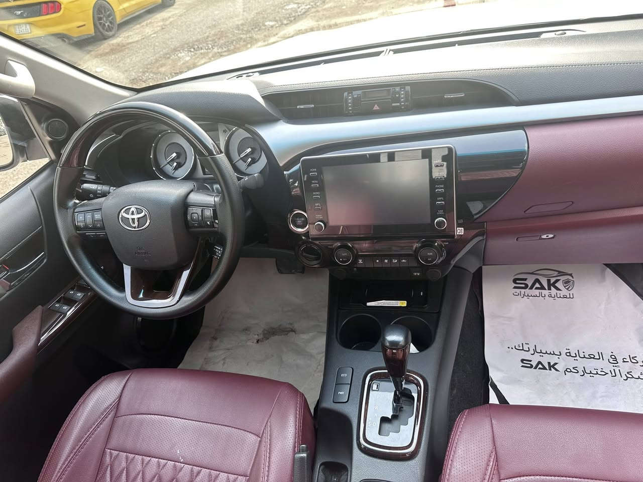 السلام عليكم 
للبيع. هايلوكس بريم  سيد نهرو 
رقم اربيل     موديل. 2024
ماشيه 6000
بصمه تشغيل 
و بصمه في الأبواب 
تحكمات استيرن 
حساسات  خلفيه 
شاشه وكامره 

بغداد   

***********
