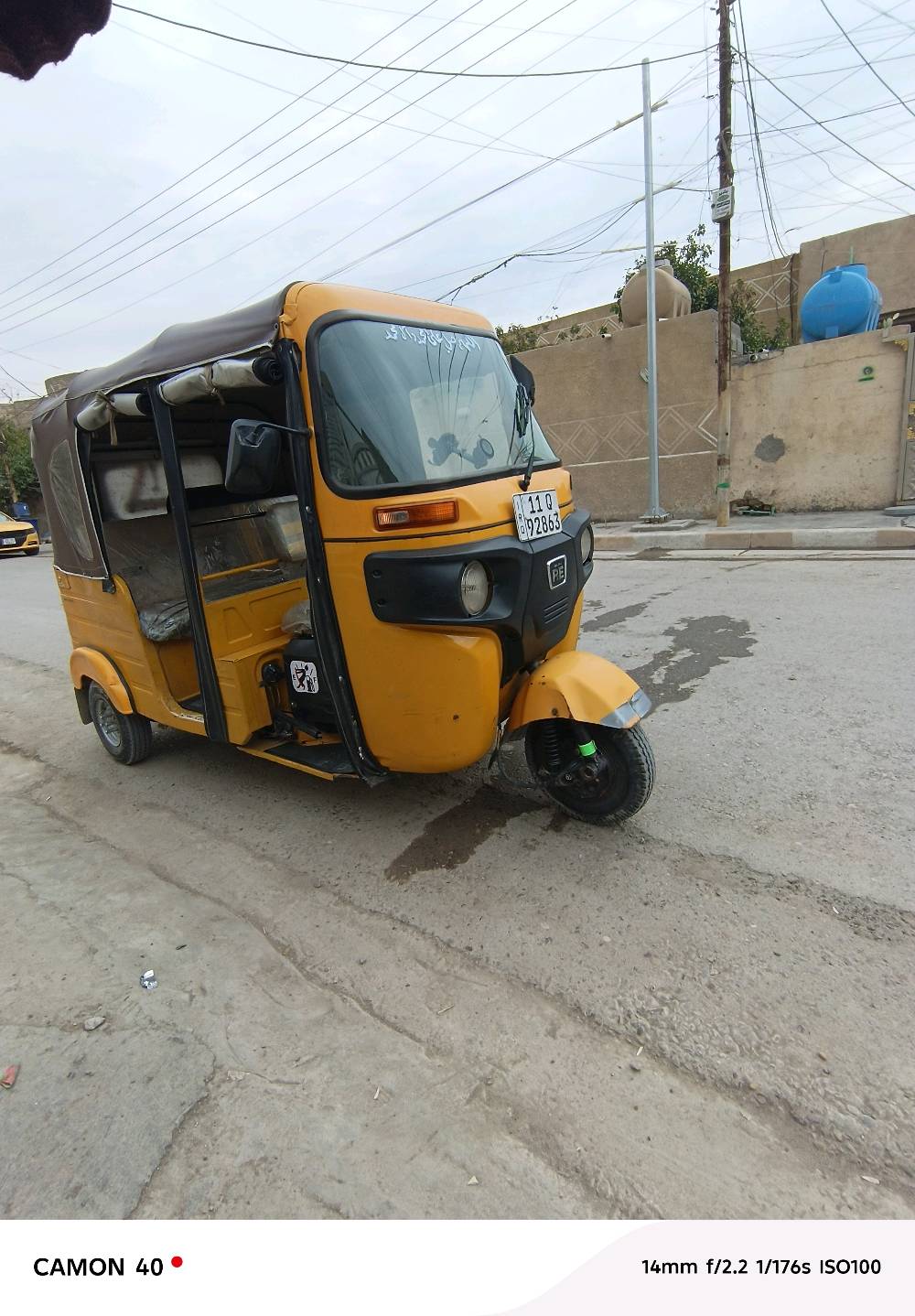 السلام عليكم تكتك 2019 نضيفه للبيع او مراوس بسيارة تكسي.   مابيها شي تجي وتشوف بعينك دوس معمرة تكتك نشطه خير من الله العنوان بغداد حي النصر