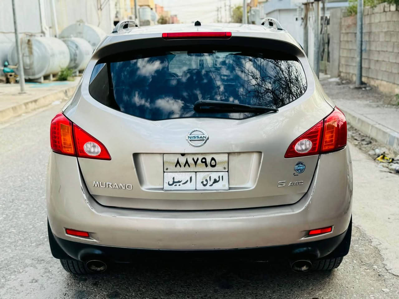 نيسان مورانو 2009 مكفوله من الحادث جاهزه من كلشي .كير محرك تبريد كهربائيات شرط تحويل وكاله شرط سعر77ومجال عنوان اربيل 
***********
***********
نيسان مورانو 2009 بى ليدران بناو خومان هه مو شتي به شه رته 3بارجه بوياغ.بناو كردن وكاله به شه رت سعرى 77ورقه ومجال 3ورقه ش غرامه ي له سه ره بوت ده كه رينمه وه .شوين هه ولير أربيل, العراق
