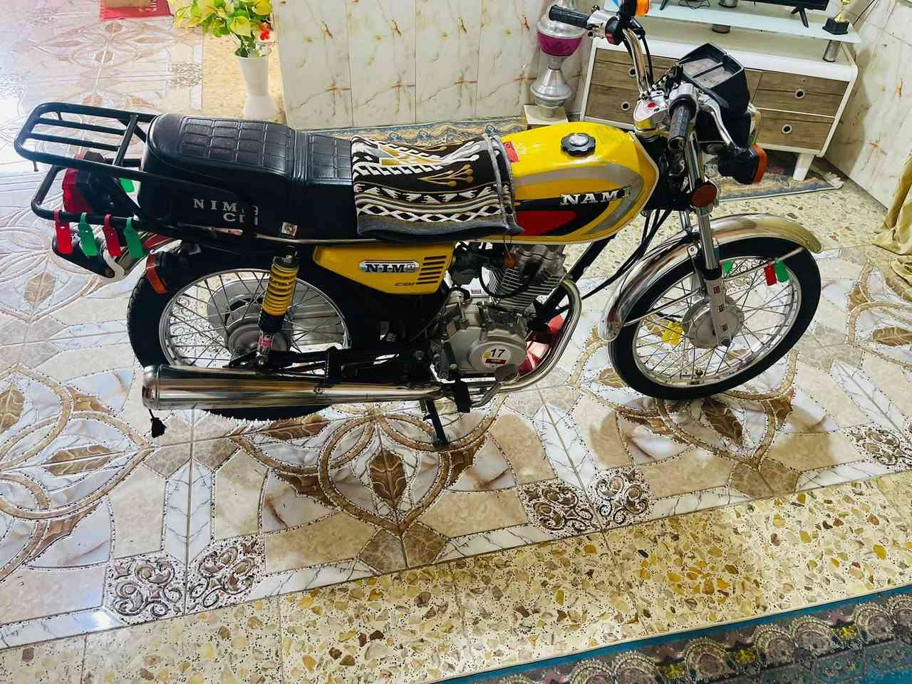السلام عليك نامه متياز أوراق  مديل 25 دراجه ما متعوبه او حلوه او نضافه 100 او ضمان برغي ما مفتوح بيه كفاله عامه السعر 675 او بيه مجال قليل  ***********
