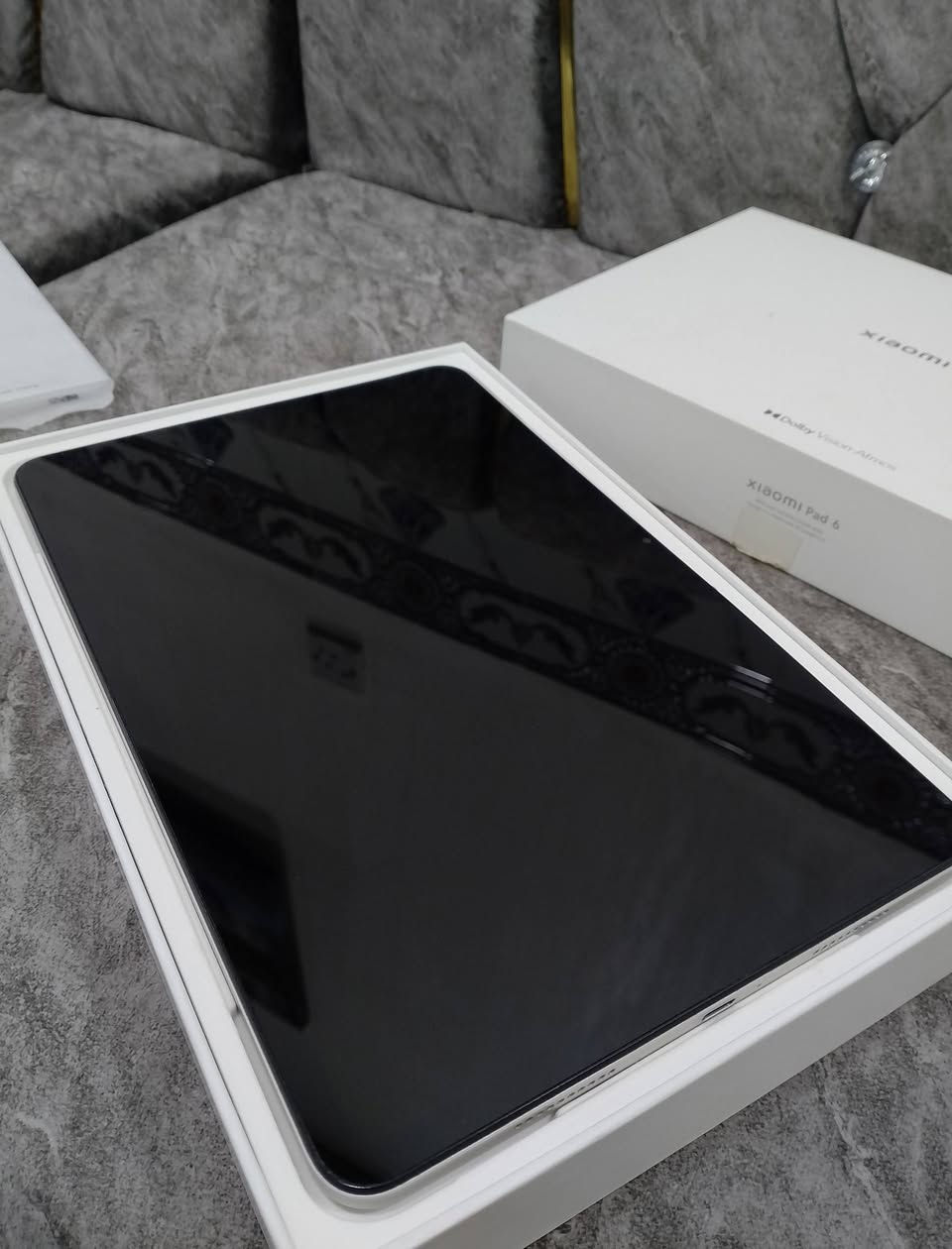 للبيع شاومي باد 6
شاومي باد 6
المواصفات
الحالة: مستعمل بحالة ممتازة قبل 5 اشهر اشتريته استخدام طالب قليل استخدمه
المساحة التخزينية: 256
المعالج: سناب دراغون 870
رام: 8+8= 16
الشاشة: 11 بوصة، IPS LCD ، 144 هرتز
البطارية: 8840 مللي امبير ، شحن سريع 33 واط
نظام التشغيل: اندرويد 14 هايبر OS 
مع ملحقاته واثنين كفرات تاخذه وياه
اللون: ابيض
ملاحظات: بيه curve بالشاصي ما مأثر ابد لا مبدل بطارية ولا شاشة ولا اي شيء وتكدر تجي وتچيكه وبيك خير وتدلل
السعر 300 وبيه مجال 
مكاني تكريت 
للتواصل خاص
وشكرًا


**إذا كنت صاحب هذا الإعلان وتريد حذفه لأي سبب، رجاءا أرسل رسالة إلى الدعم الفني**