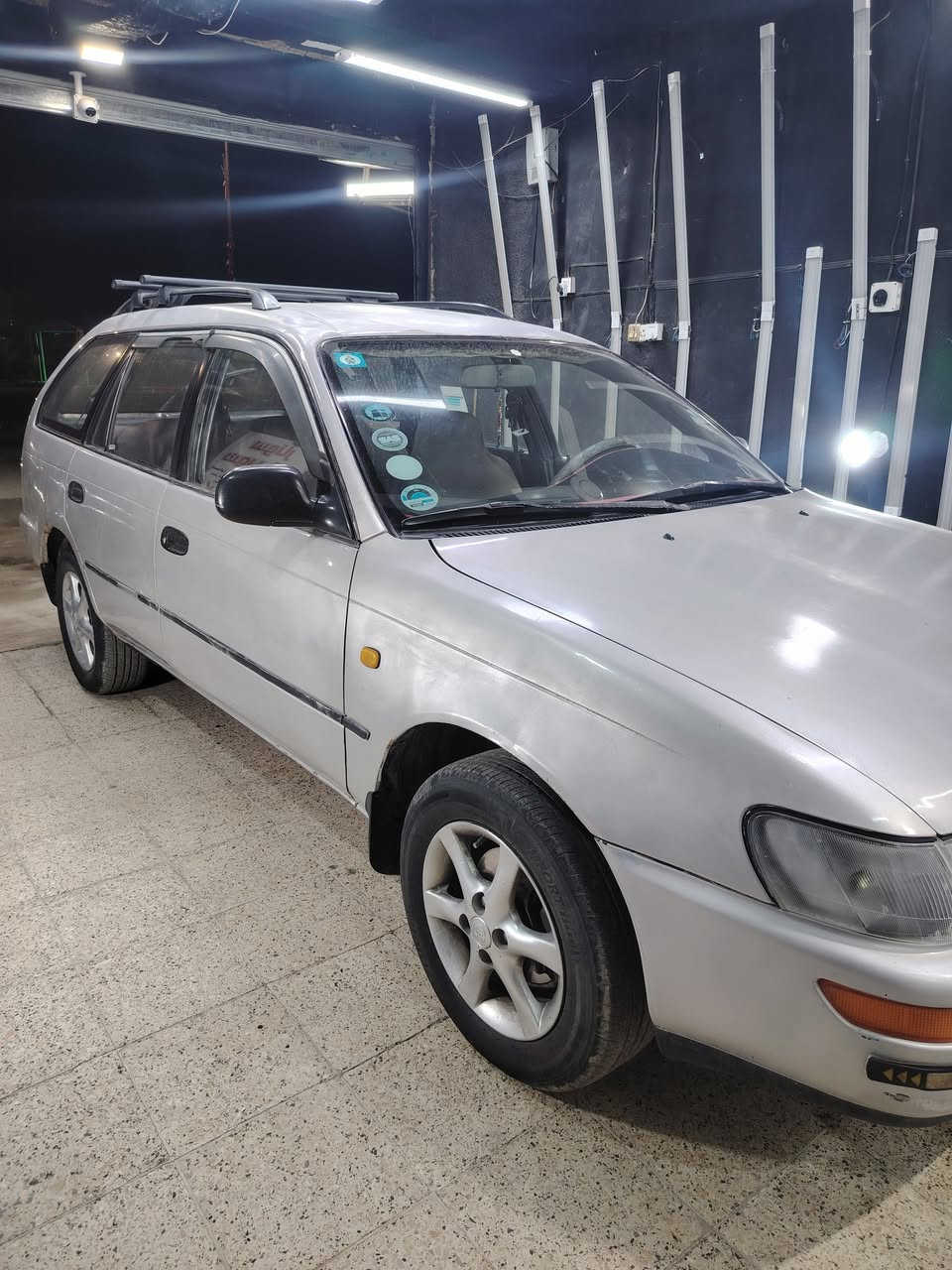 للبيع كورلا مويل 1994 يسره بلادي صبغ حزام جماليه سنويه 29 بسمي تبريد شغال تخم تاير حداديه  جديده جاهزه 60 بيها مجال //مكان واسط النعمانيه *********** /***********
