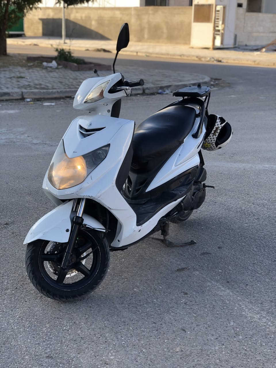 سلام عليكم 

سكنس فحل للبيع دراجة خير من الله برغي ممفتوح بيهة جيب فيتر وتعال باتري جديد نوزل جديد تايرات جدد دهن بدلتة ليوم نكرة سلف شلعة ومعدل كلجات نص عمر سويجات ٢ ستاند كهربائي 
دراجة نوزل وبيهة هندر 
سعر 675 وبيهة مجال بسيط. 
مكان بغداد/حي جهاد 
رقم واتساب  فيس متواجد ***********
