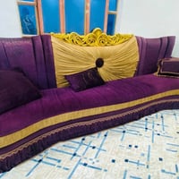 كنب ملكي • بنفجي • ٥ قطع