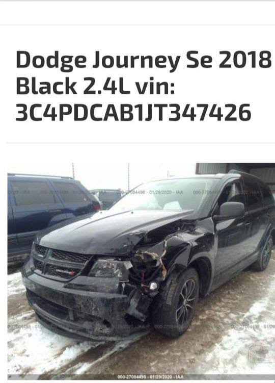 السلام عليكم دوج جورني وارد امريكي موديل ٢٠١٨ حادثها جاملغ تبديل وبنيد صبغ ومثل ماموضح بالصورة باسمي رقم ذي قار هزه جديده مكان السيارة البصرة السيارة محرك ٢٤٠٠ تبريد كهربائيات كافة التفاصيل السيارة خير من الله 
 الله شاهد طك سويج وين مايعجبك استخدام شخصي السعر ١٢٢ وبيها مجال قليل للشراي ***********
