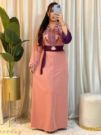 قفطان مغربي • مقاسات L-3XL • توصيل لباب الدار
