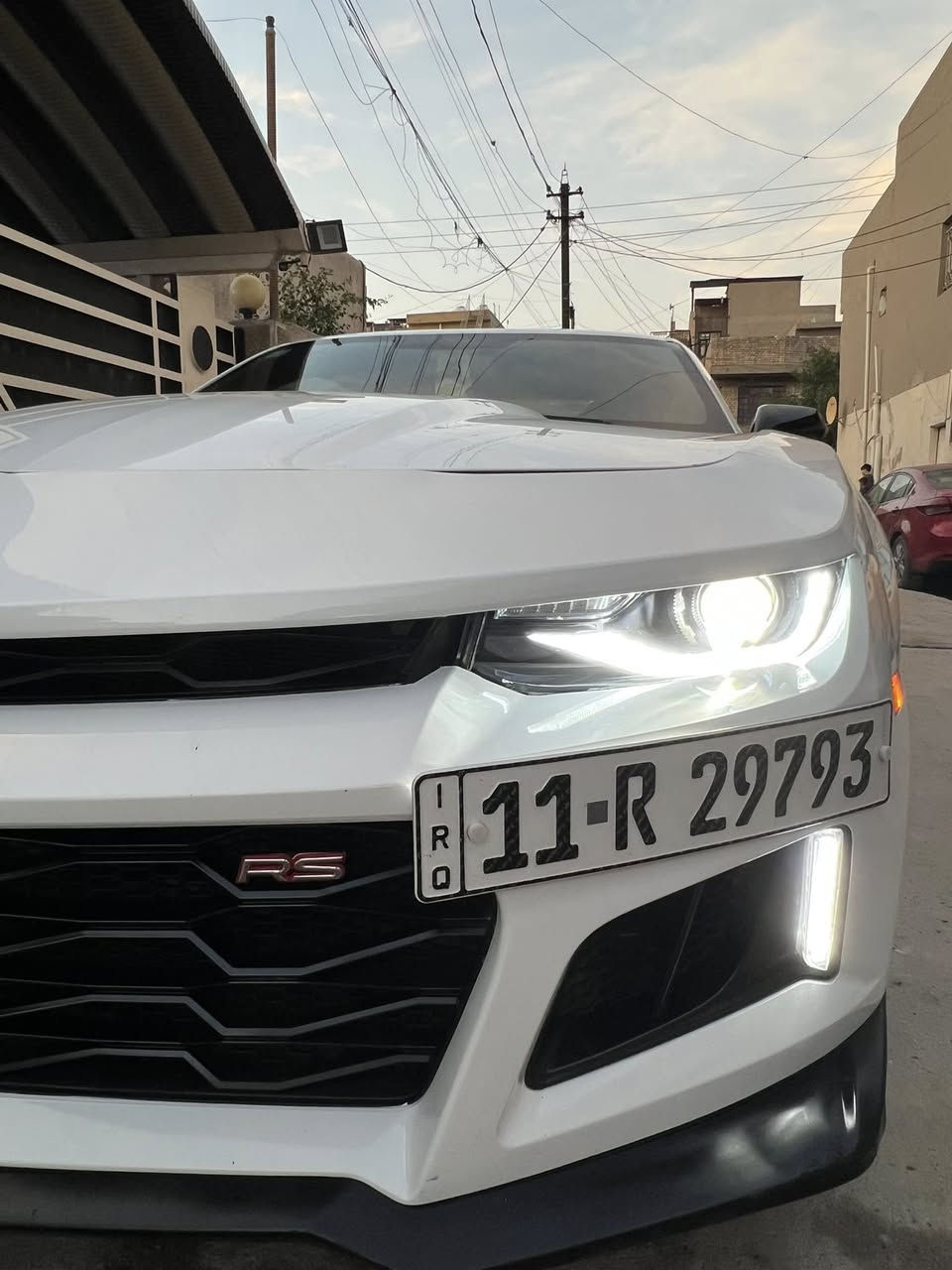 سلام عليكمم ...

اعلا مواصفات بالكمارو 
السياره باسمي شخصيا رقم دولي
السياره كلش نظيفه 
بجم ١٨ جديد
موديل ٢٠١٣
محرك ٦ سلندر 
لون ابيض
داتا شو 
شاشه مع كامرا
تشغيل عن بعد 
كيجات اصليه 
كراسي كهرباء
تحكمات ستيرن 
شاشه اعطال 
صدر امامي خلفي نظيف 
سستم صوت 
دمام بالدشبول
شفتات سرعه 
ويل ٢٠
بجم زنون 
السياره كلش مميزه ونظيفه  
مكان السياره بغداد الجديده 
سعر السياره ٩٥ ورقه

*********** واتس
