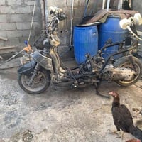 دراجة كاملة • كفرات نضيفه • خلل كهربائي