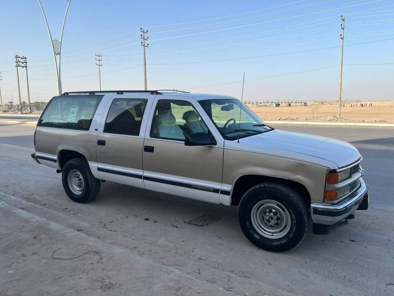 السلام عليكم
شوفرليت بهبهان فحل 8 برغي مديل 1995 مكفوله من الضربه ولكص مصبوغه جماليه فقط
محرك 454 كير 1000 واكسن شرط كلش جدد حداده 100 بل100 دواخل انضاف تخم تاير برجستن جديد كهربايات عامه شغاله بديها نضيف سياره جاهزه
 السعر 36 رقم قادسيه مشروع وطني تحول ثاني يوم العنوان البصره الهاتف ***********
