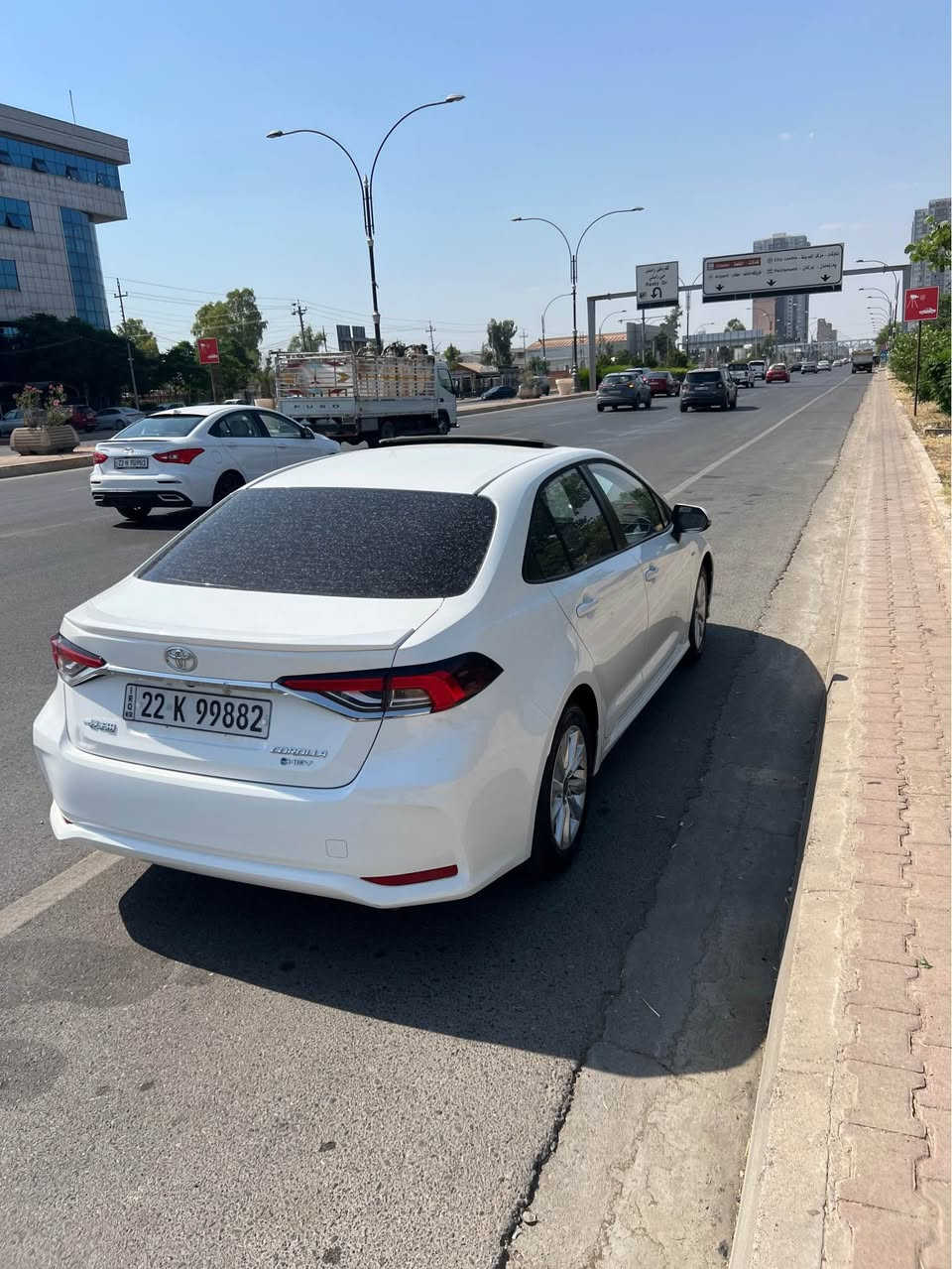 تويتة كرولا هايبريدموديل ٢٠٢٥ دةعامي او دةعامي يةك قؤ پي گچكةي هةية تةنها ٢٠ هةزار رويه نرخ ١٦١ وةرةقه شوين هةلير ***********
*********** أربيل, العراق

