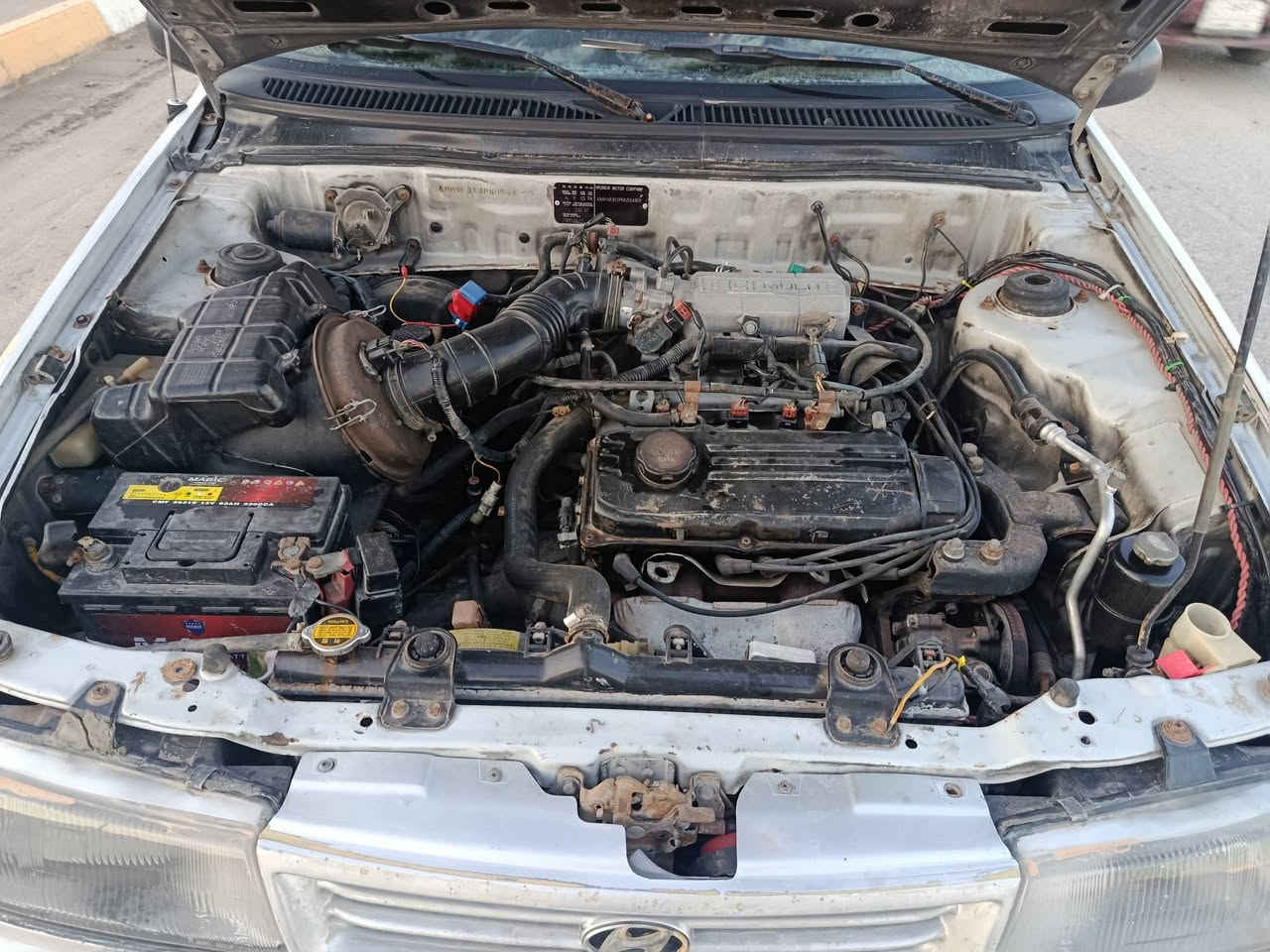 هونداي اكسله للبيع رقم بغداد موديل ٩٢ كير اوتو مكان السيارة ديالى بعقوبة للأستفسار على الرقم ***********
