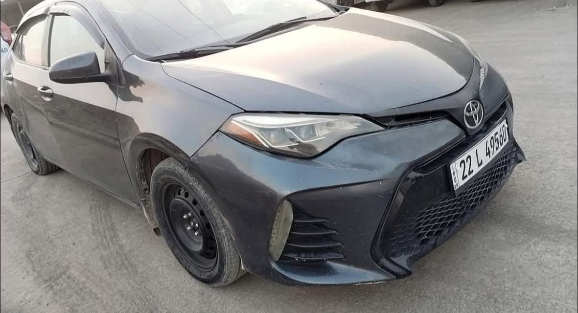 ئۆتۆمبێل: تویتا کرۆلا 2017 

مواصفات LE
سەیارەیەکی تا بڵی جوانە 

ســــعر $ یەک کۆمێنـت بکە راســـتەوخۆ بــۆ دێـــت🟢

 بێ مەسروفە  توند و تۆڵە
بۆیاخ عام 
سەیارەیەکە هی دەستی خۆمە 
بە ناوی خۆمەویە تەحویل بە شەرت 
غرامەی 600$ لەسەرە

ژمارەی خاوەن سەیارە👈: ***********
